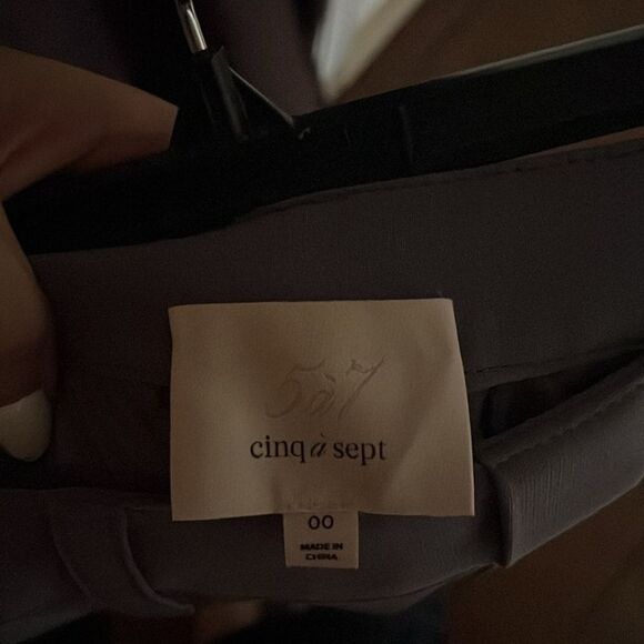 Clinq a Sept Kent Pant in Lilac Grey - Picture 11 of 13